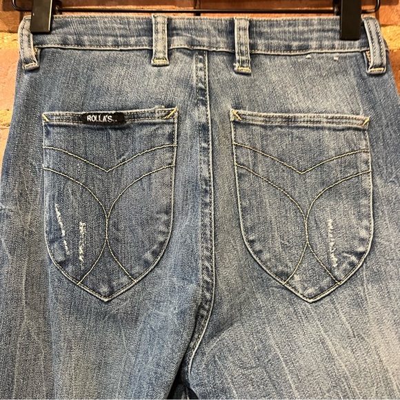 ROLLA’S Westcoast Super Skinny Jeans 25R/7R Viscose Blend - Picture 11 of 14